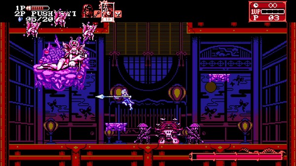 Скриншот из Bloodstained: Curse of the Moon 2