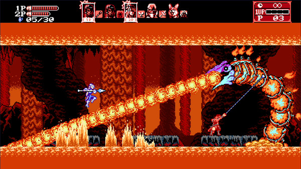 Скриншот из Bloodstained: Curse of the Moon 2