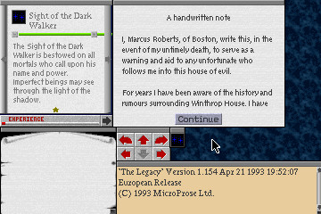 Скриншот из The Legacy: Realm of Terror Скриншот из The Legacy: Realm of Terror