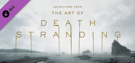 DEATH STRANDING Digital Art Book cover art