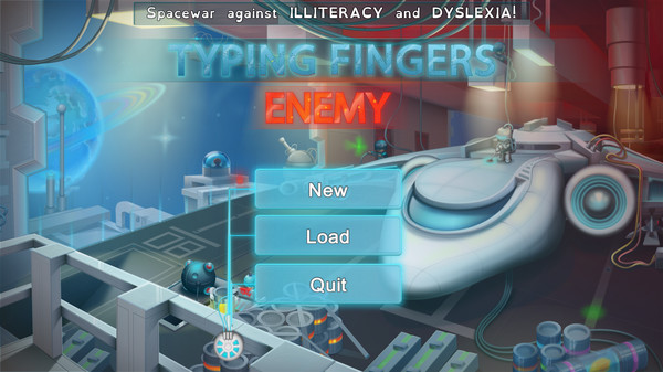 Скриншот из Typing Fingers - Enemy