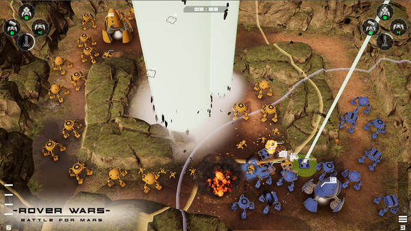 Скриншот из Rover Wars