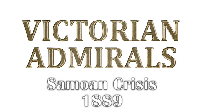 Victorian Admirals Samoan Crisis 1889 Logo