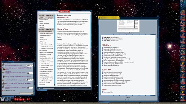 Скриншот из Fantasy Grounds - Starfinder RPG - Starfinder Society Scenario #1-04: Cries From the Drift