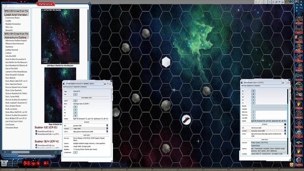 Скриншот из Fantasy Grounds - Starfinder RPG - Starfinder Society Scenario #1-04: Cries From the Drift