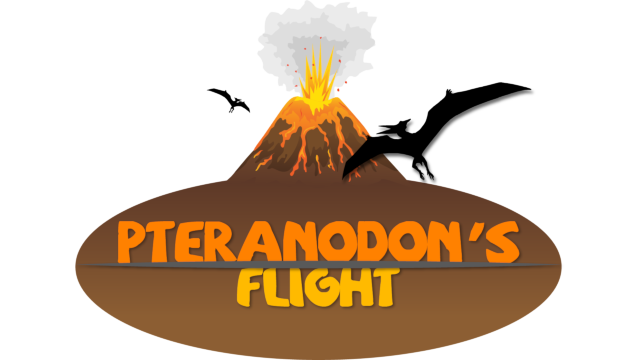 Pteranodon's Flight: The Flying Dinosaur Game Logo