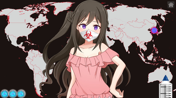 Virus Buster game for Linux 1