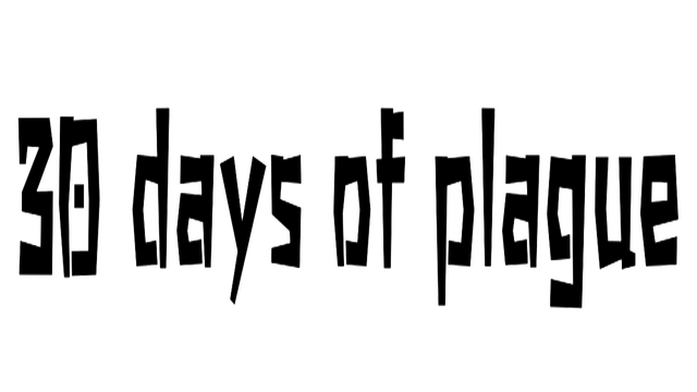30 days of plague Logo