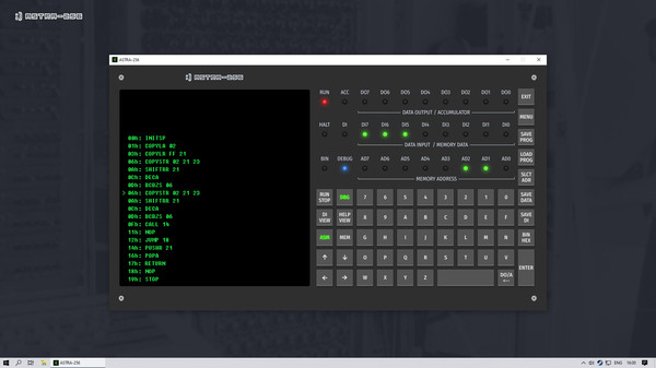 Скриншот из ASTRA-256 Assembler Скриншот из ASTRA-256 Assembler