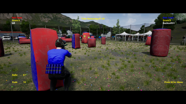 Challenge Speedball game for Linux 1