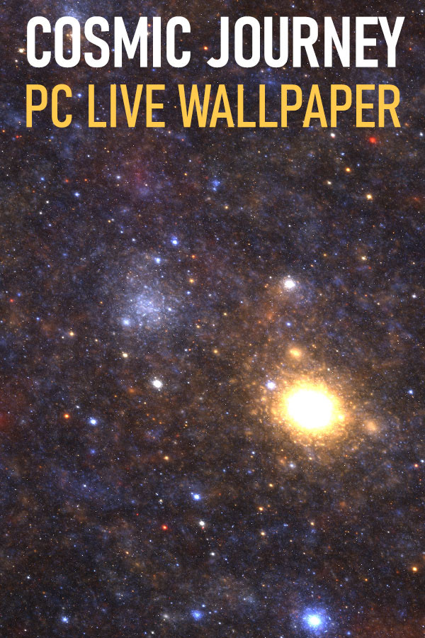 Cosmic Journey PC Live Wallpaper for steam