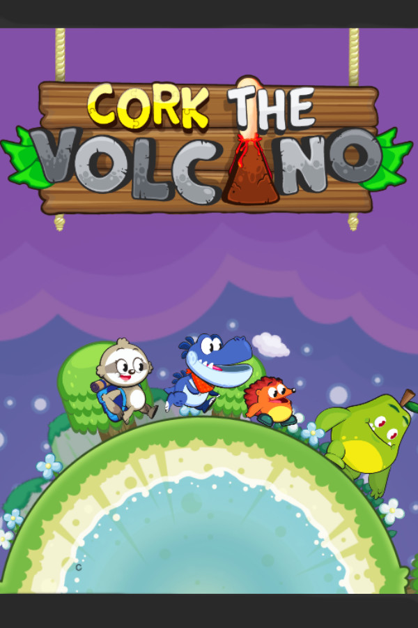 Cork The Volcano for steam