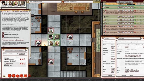 Скриншот из Fantasy Grounds - Pathfinder 2 RPG - Extinction Curse AP 2: Legacy of the Lost God