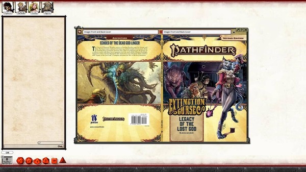 Скриншот из Fantasy Grounds - Pathfinder 2 RPG - Extinction Curse AP 2: Legacy of the Lost God