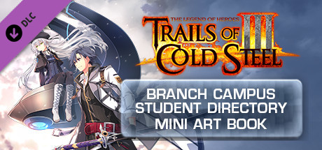 The Legend of Heroes: Trails of Cold Steel III  - Branch Campus Student Directory Digital Mini Art Book cover art