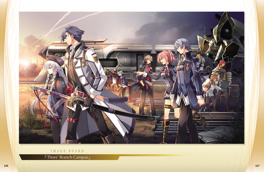 скриншот The Legend of Heroes: Trails of Cold Steel III  - Intelligence Division Files Digital Art Book 3