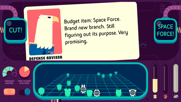 Скриншот из Democratic Socialism Simulator