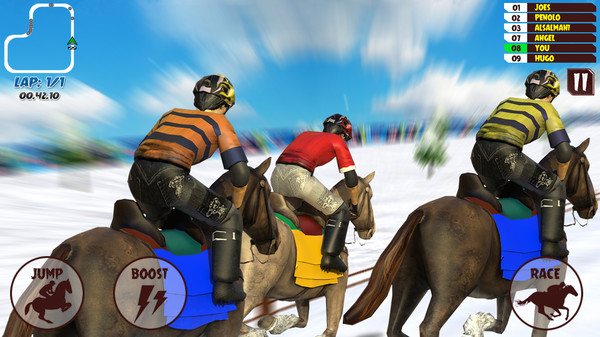 Скриншот из Horse Racing Rally