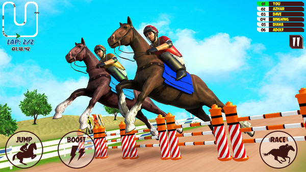 Скриншот из Horse Racing Rally