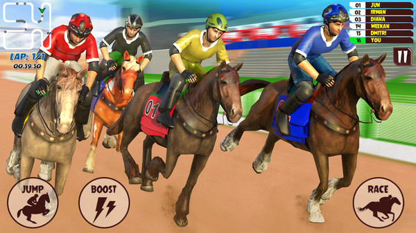 Скриншот из Horse Racing Rally