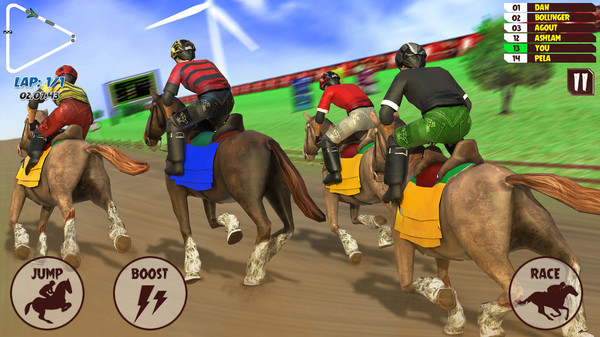 Скриншот из Horse Racing Rally