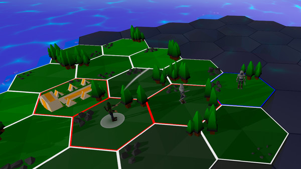 Hexagon Heroes game for Linux 1