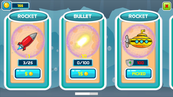 Скриншот из Submarine Adventure