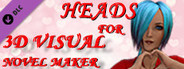 Heads for 3D Visual Novel Maker