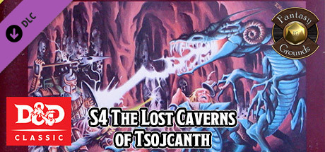 Fantasy Grounds - D&D Classics: S4 The Lost Caverns of Tsojcanth (1E) cover art