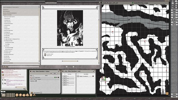 Скриншот из Fantasy Grounds - D&D Classics: S4 The Lost Caverns of Tsojcanth (1E)