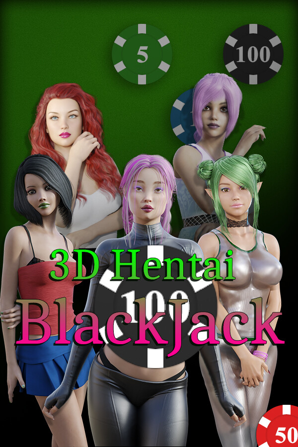 Steam portrait for 3D Hentai Blackjack.