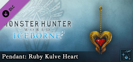 Monster Hunter World: Iceborne - Pendant: Ruby Kulve Heart