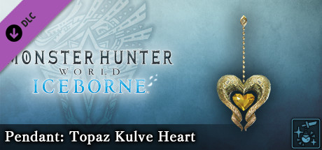Monster Hunter World: Iceborne - Pendant: Topaz Kulve Heart cover art