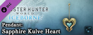 Monster Hunter World: Iceborne - Pendant: Sapphire Kulve Heart