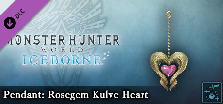 Monster Hunter World: Iceborne - Pendant: Rosegem Kulve Heart