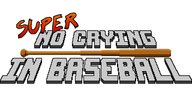 Super No Crying in Baseball Logo