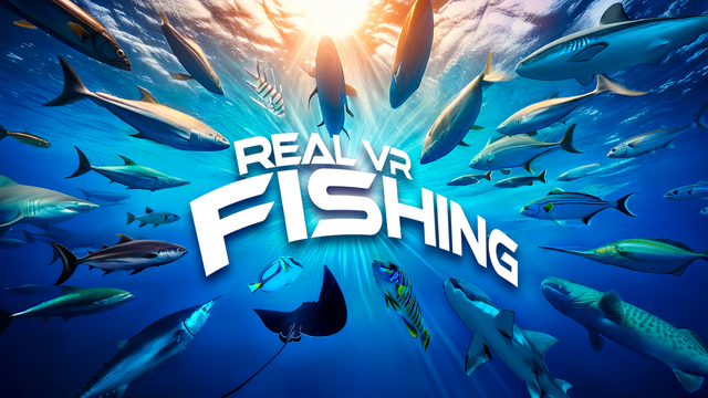 Real VR Fishing Logo