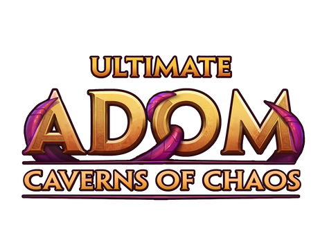 Ultimate ADOM - Caverns of Chaos Logo