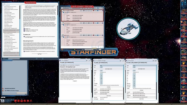 Скриншот из Fantasy Grounds - Starfinder RPG - Attack of the Swarm AP 5: Hive of Minds