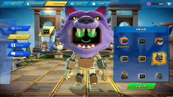 Скриншот из Chaos Combat Chess