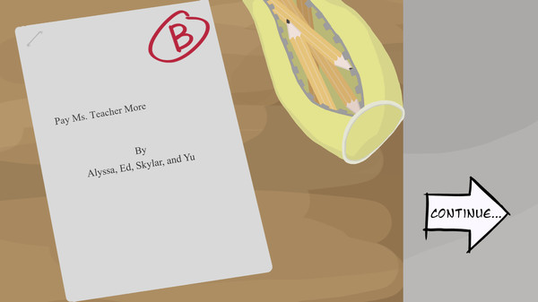 Скриншот из Group Project Simulator