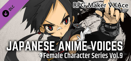 RPG Maker VX Ace - Japanese Anime Voices：Female Character Series Vol.9 cover art