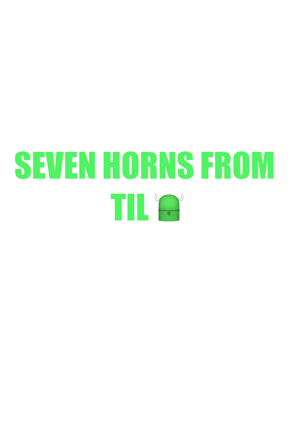 Seven Horns From Tilt for steam
