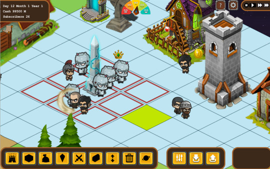 Скриншот из Fantasy World Online Tycoon