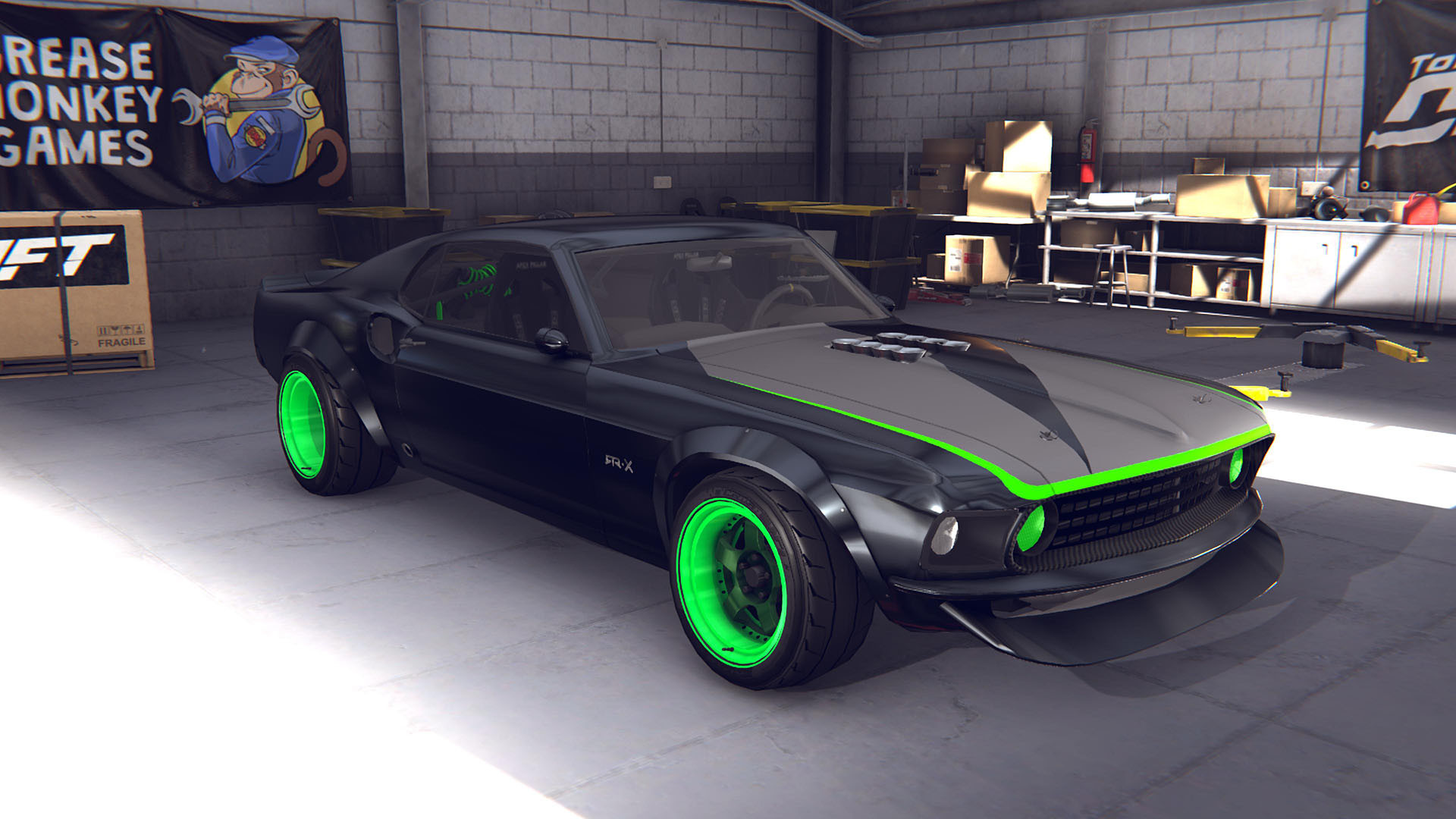mustang drift car rc