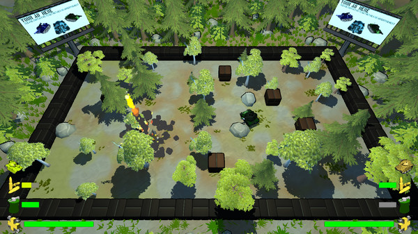 Скриншот из Project Toon Tanks