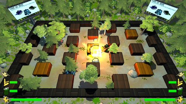 Скриншот из Project Toon Tanks