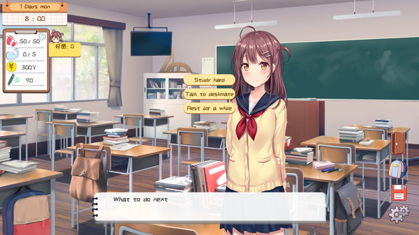 Deskmate Girl game for windows Pc 1