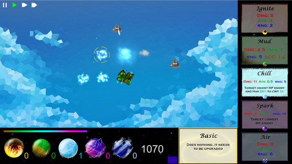 Скриншот из Elemental Defenders