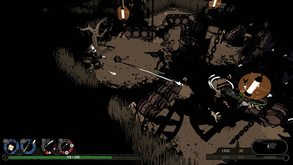 Скриншот из West of Dead Beta